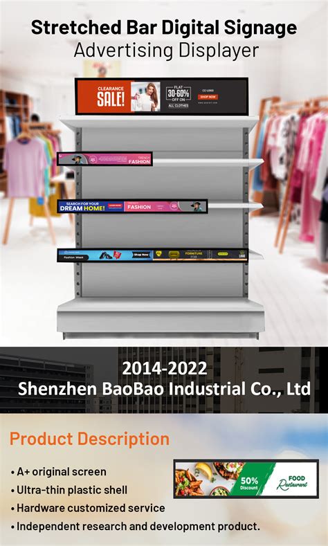 21 Inch Commercial Digital Signage Displays For Indoor/outdoor Usage - Buy 21 Inch Commercial ...