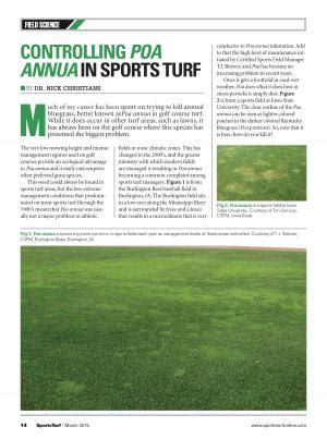 Poa annua control | Turfgrass