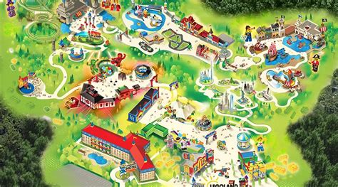 LEGOLAND New York Resort map and attractions revealed