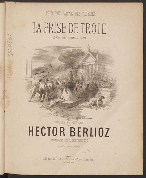 Newly Digitized: Berlioz Vocal Scores – Loeb Music Library