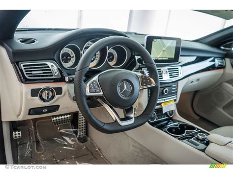 Crystal Grey/Seashell Grey Interior 2016 Mercedes-Benz CLS 550 Coupe ...