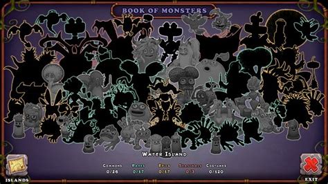 My Singing Monsters (MSM) Water Island Breeding Chart Guide - Games Finder