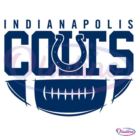 Indianapolis Colts Football Svg Digital File, Indianapolis Colts svg