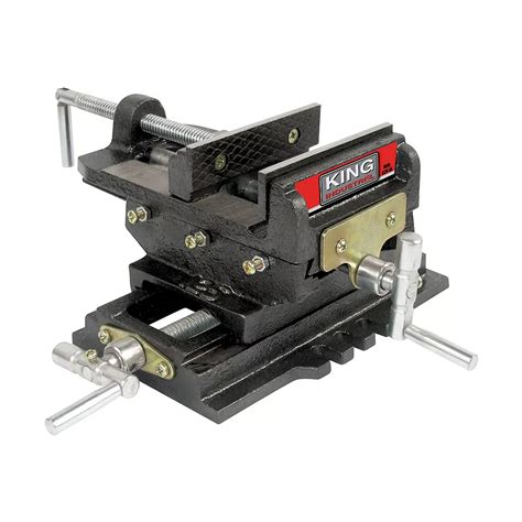 King Industrial 5 inch Cross-Slide Vice | The Home Depot Canada