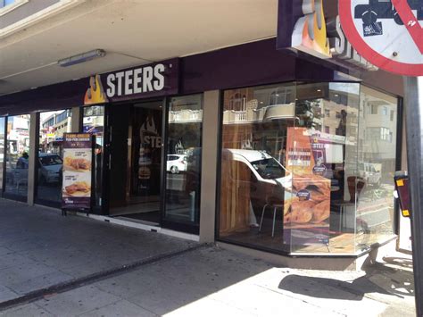 Steers Menu, Menu for Steers, Sea Point, Cape Town