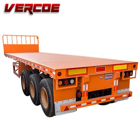 Flatbed Truck Dimensions 50 Ton Flatbed Tow Truck Container Truck ...