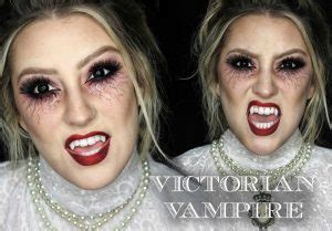 Victorian Vampire Bride Makeup Tutorial Halloween | Organic Beauty Blogger