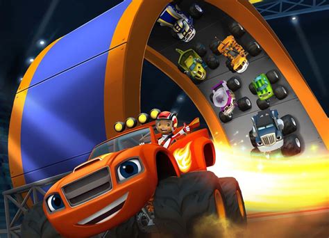 Download Blaze And The Monster Machines - Screenshot | Wallpapers.com