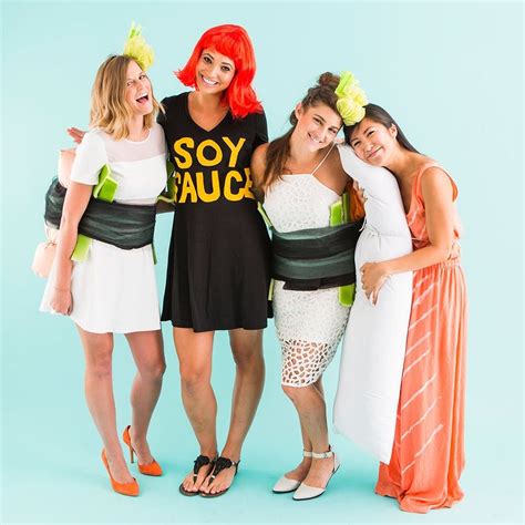 Dress Up like Sushi for the Best Group Halloween Costume Ever | Carnaval kostuums ...