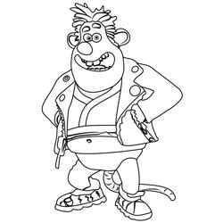 Sid From Flushed Away Coloring Page for Kids - Free Flushed Away ...