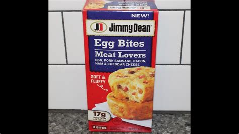 Jimmy Dean Meat Lovers Egg Bites Review - YouTube