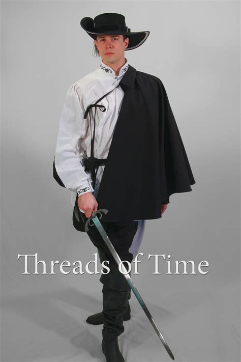 Swordsman Cape / Cloak - Short Cape -Half Shoulder Cape – Threads Of Time