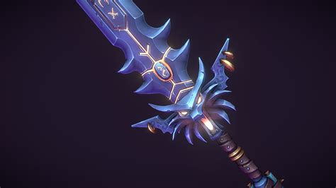 Witcher Stylized Sword - deep3dsea