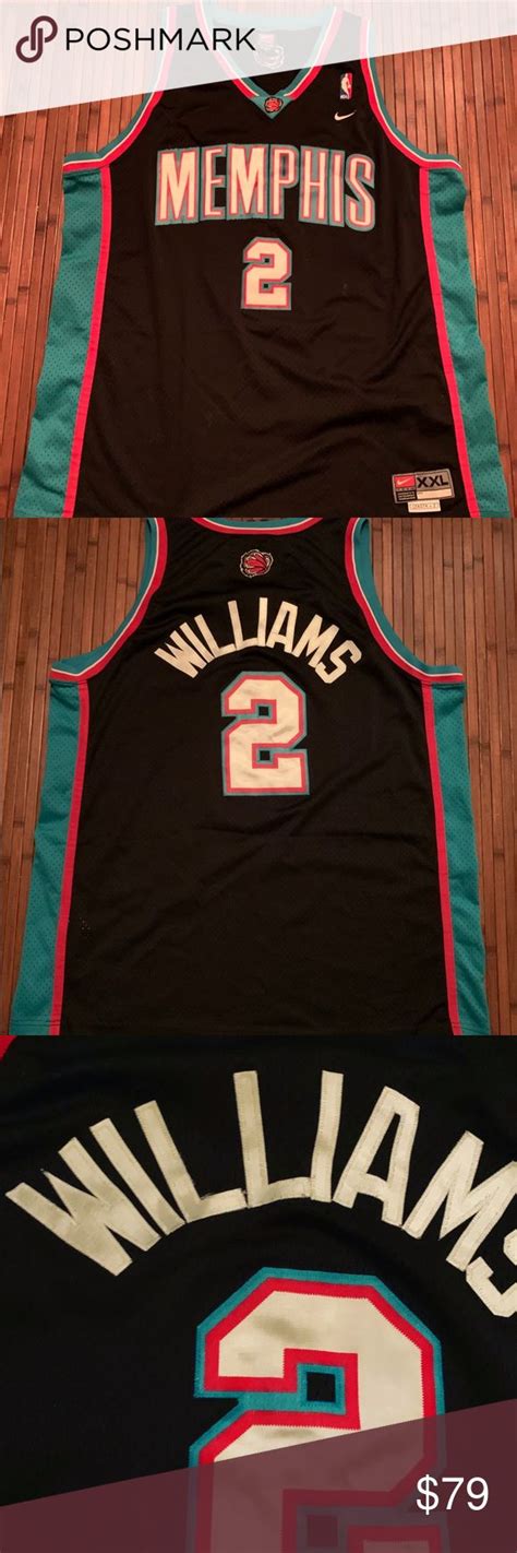 Nike Memphis Grizzley Jason Williams Jersey | Jason williams, Jersey, Black nikes