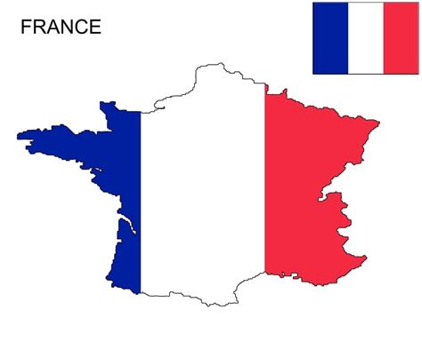 France Flag Map and Meaning | Mappr