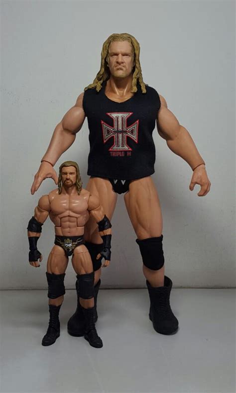 Triple H HHH Jakks Pacific 12 inch 1/6 scale 30 cm WWE WWF wrestling ...