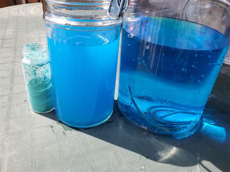 Copper Acetate solution is completely opaque, what's wrong? : r ...