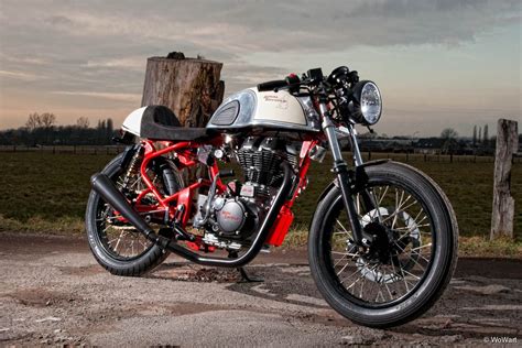 Royal Enfield Bullet 350 Cafe Racer | Reviewmotors.co