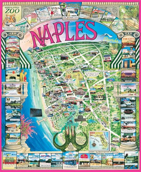 Naples Fl Map Of Florida - Cristy Claudetta