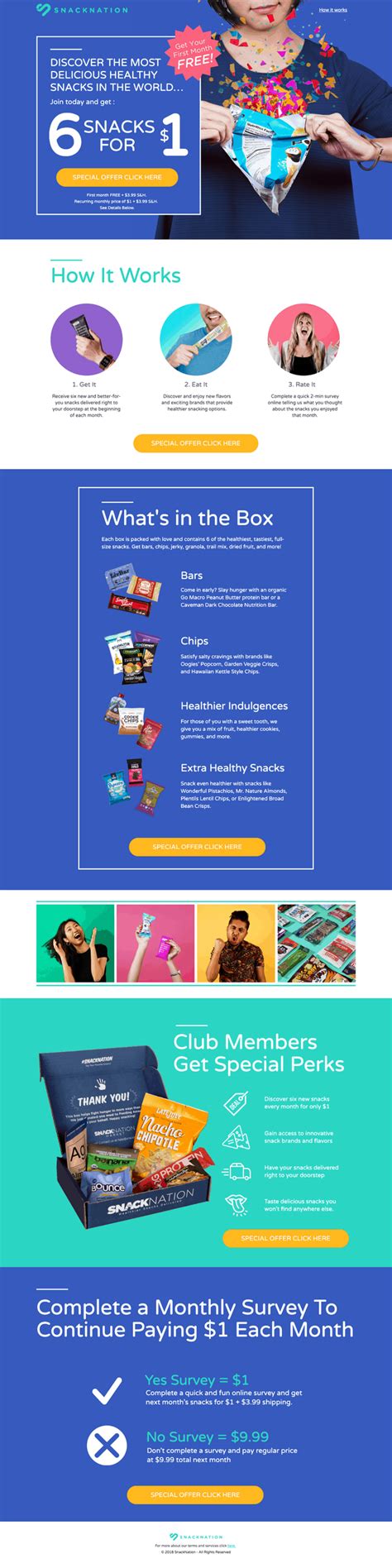 Inspiring Landing Pages Designed Using Unbounce