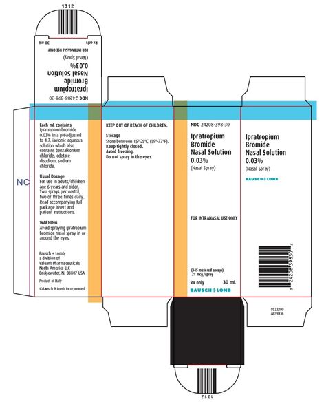 IPRATROPIUM NASAL SOL 0.03% - RX Products