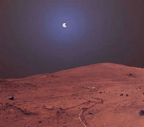 Phobos moon from Mars | Mars rover, Mars planet, Mars surface