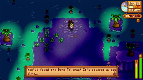 How to get Dark Talisman quest item - Stardew Valley - YouTube