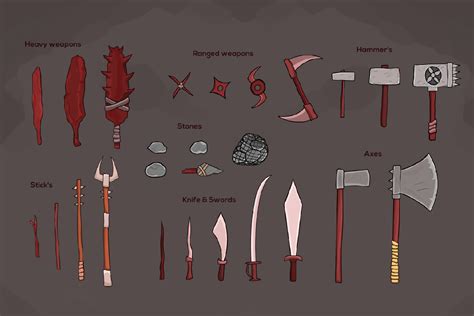 Ancient weapon pack 2D | 2D | Unity Asset Store