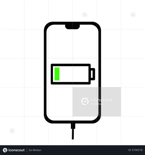 Mobile Battery Charging Animated Icon download in JSON, LOTTIE or MP4 ...