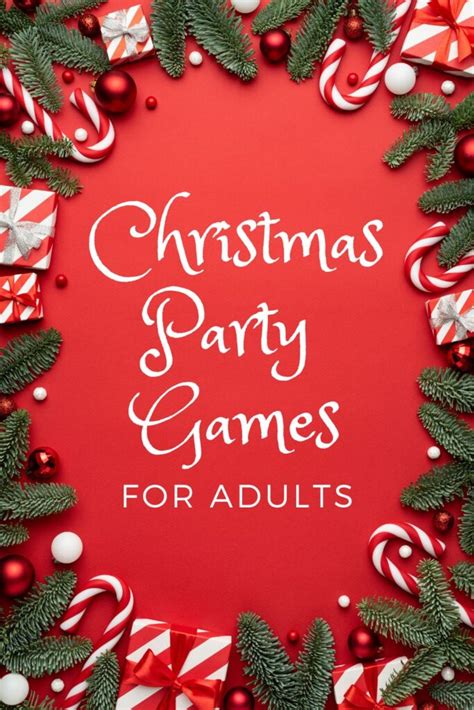 Christmas Party Games for Adults To Add To The Fun