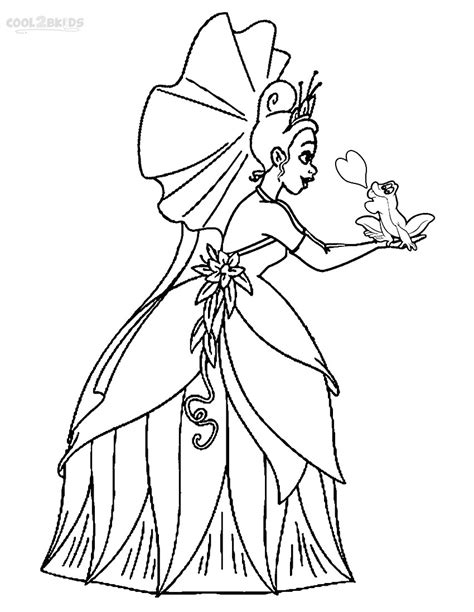 Printable Princess Tiana Coloring Pages For Kids | Cool2bKids