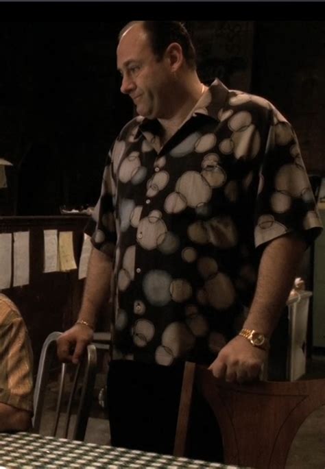 Tony Soprano Style | Sopranos, Tony soprano, Bubble shirt