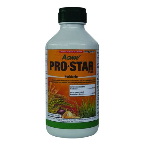 Prostar 25EC - Agway Chemicals Corporation