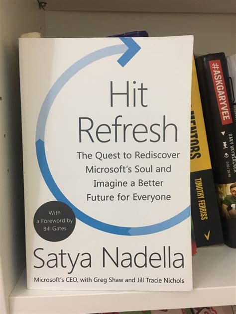 Hit Refresh by Satya Nadella