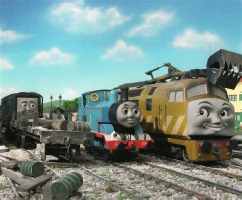 Diesel, Thomas and Diesel 10 working together by Jack1set2 on DeviantArt