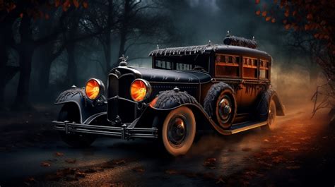 Halloween Car Free Stock Photo - Public Domain Pictures