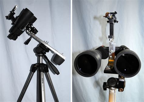 Binocular Tripod Mount 15x70 | Home made DIY holder to mount… | Flickr