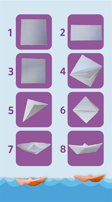 How to make a paper boat: step-by-step instructions with pictures!