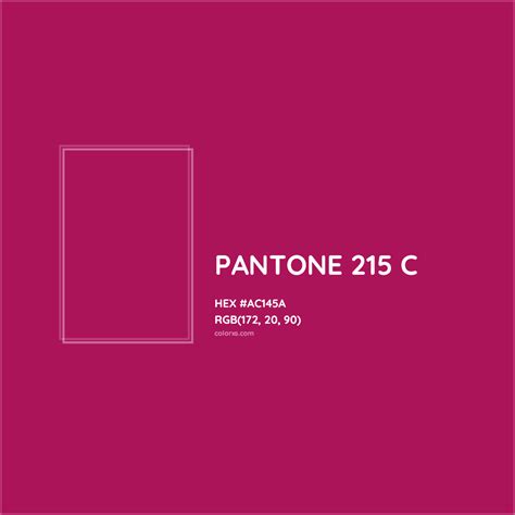 About PANTONE 215 C Color - Color codes, similar colors and paints - colorxs.com