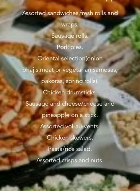 PHILLIPS CATERING MENU'S. - WELCOME TO PHILLIPS CATERING.