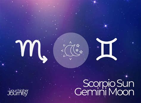 Scorpio Sun Gemini Moon – A Captivating & Exploratory Personality