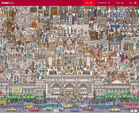 Explore the Met From Your Desktop With This Interactive Hand-Illustrated Map | 6sqft