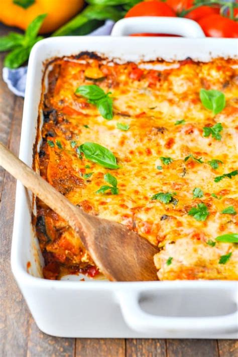 Quick and Easy Vegetable Lasagna - The Seasoned Mom