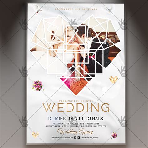 Wedding - Premium Flyer PSD Template | PSDmarket