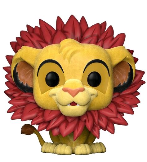 Funko POP! Disney The Lion King #302 Simba (Flocked) - New, Mint Condition