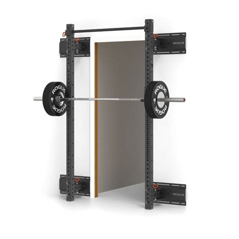 Rogue RML-90SLIM Door Mount Fold Back Rack - Black in 2020 | Door frame, Bench set, Rack