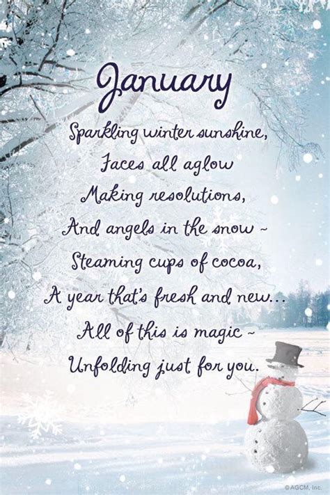 Pin by Patricia Bergelin on Days/Months | January quotes, Quotes about new year, Winter poems