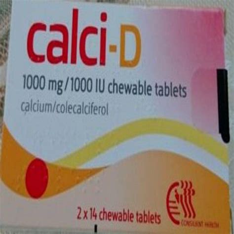 Calci-D Chewable Tablets - 28 Tablets - Asset Pharmacy