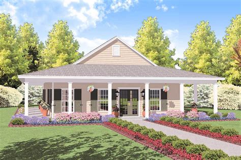 Plan 8462JH: Marvelous Wrap-Around Porch | Porch house plans, House with porch, Craftsman house ...