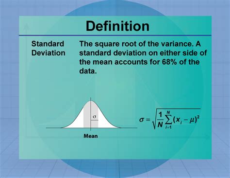 Standard Deviation : Standard Deviation Youtube - Basically, a small ...